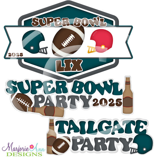 Super Bowl 2025-Set 2 SVG Cutting Files - Click Image to Close